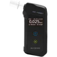 AlcoFind AF-40BT  - комплект с 55 мундщука, батерии, калъф и калибровка
